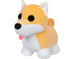 Adorable peluche Shiba- Inu de 8 pouces avec code de jeu pour Adopt Me !