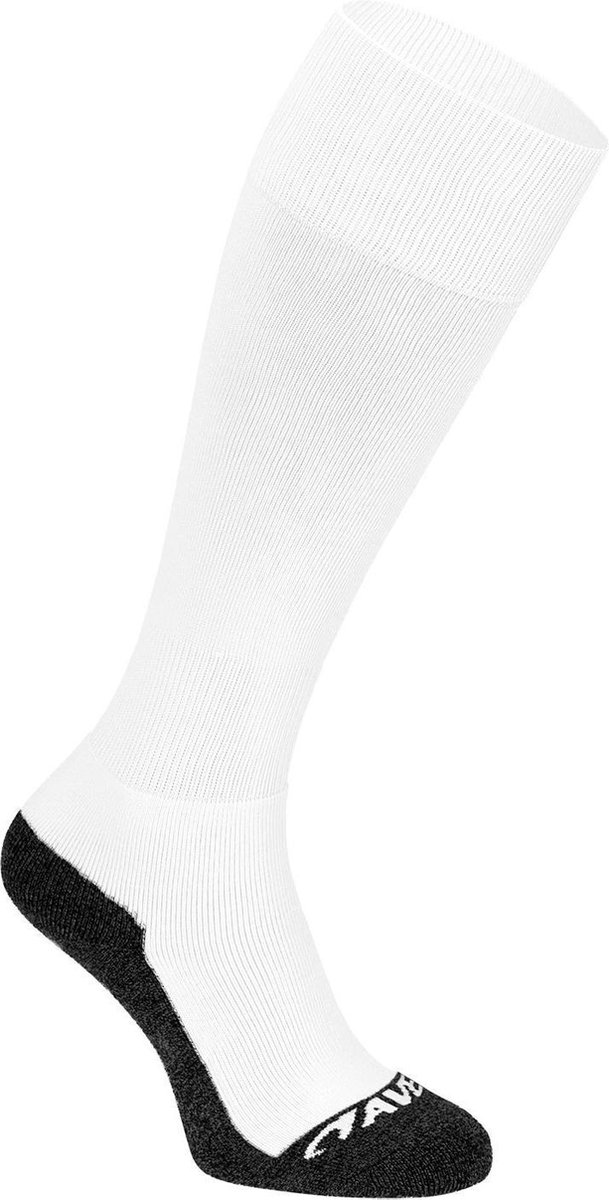 Avento Voetbalsokken - Comfort - Lang - Wit/Grijs