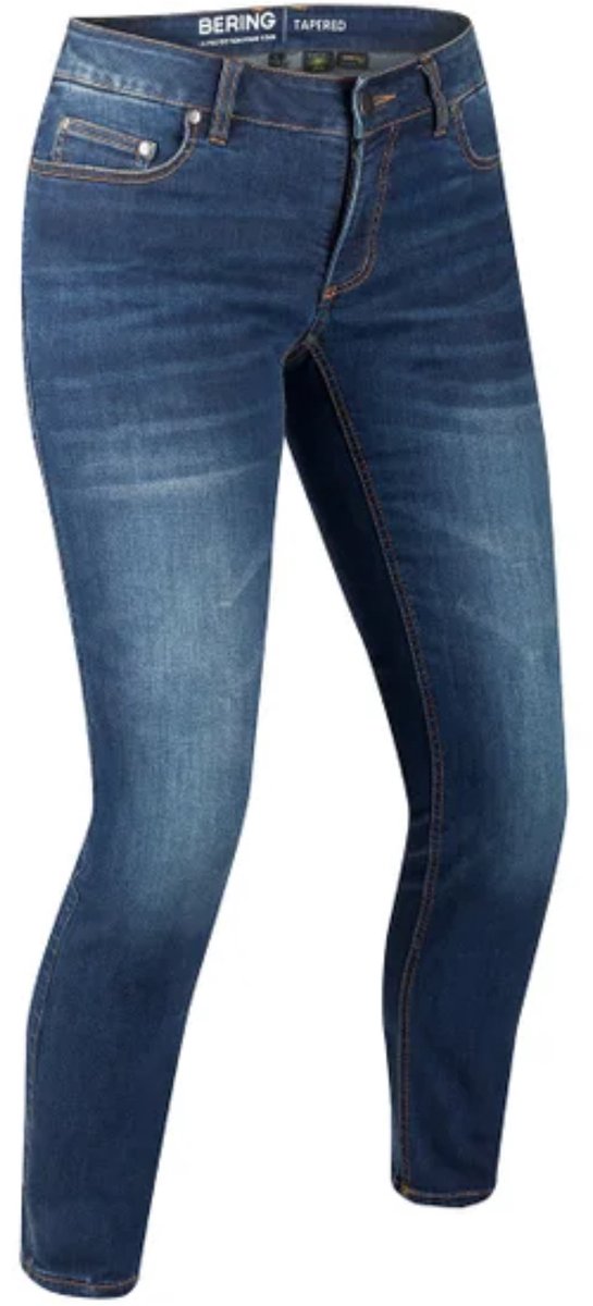 Bering Lady Trust Slim Broek Blauw Washed - Broek