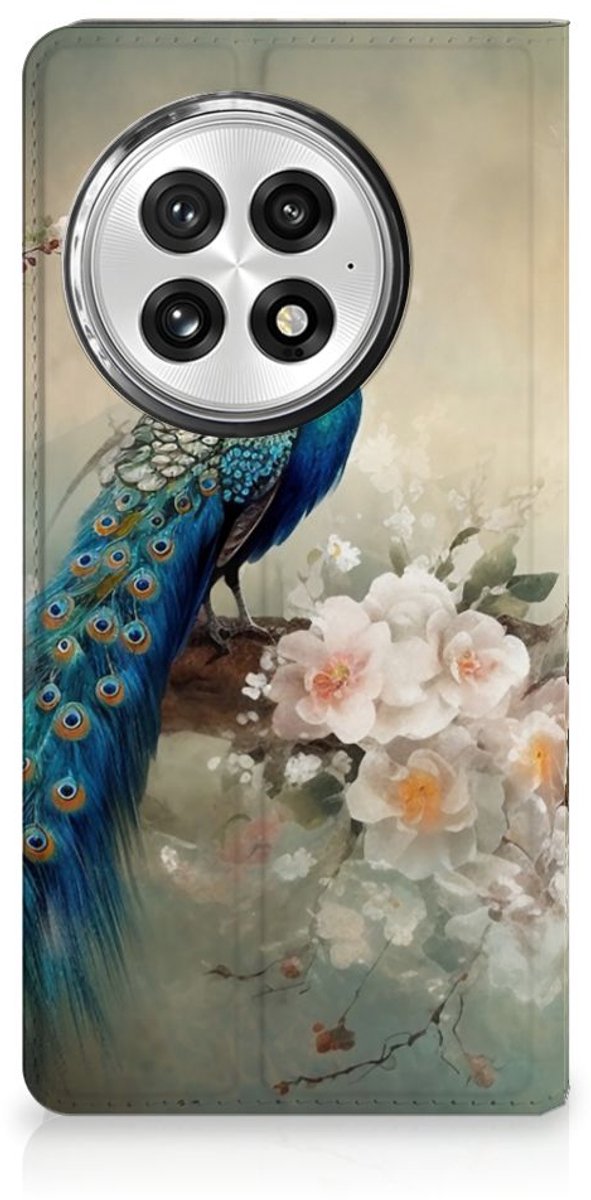 Hoesje maken voor OnePlus 13 Vintage Pauwen
