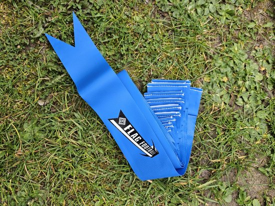 Ensemble de football à 5 ​​FLAG Franklin - blanc/bleu