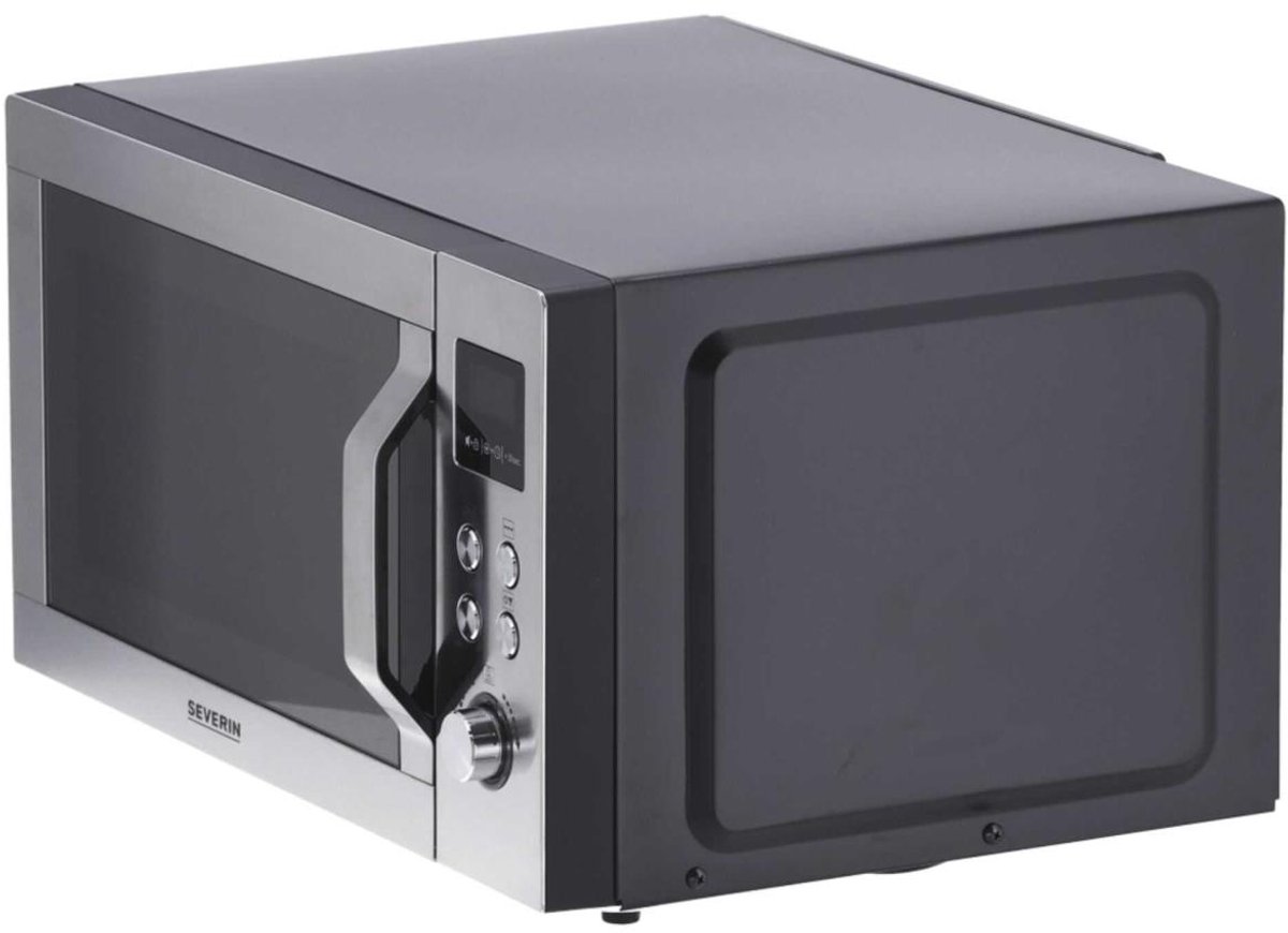 Severin MW 7777 Combi magnetron – Glazen Bodem zonder Draaiplateau – Ultra-Hetelucht tot 230 °C - 25 Liter - RVS — afbeelding 6