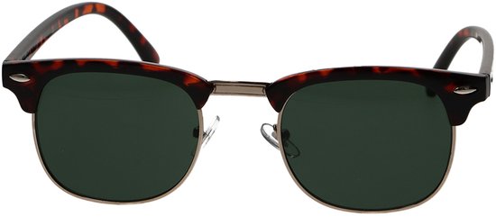 Spectrum Zonnebril Club Vierkant Havana Goud Groen Unisex van Spectrum — afbeelding 2