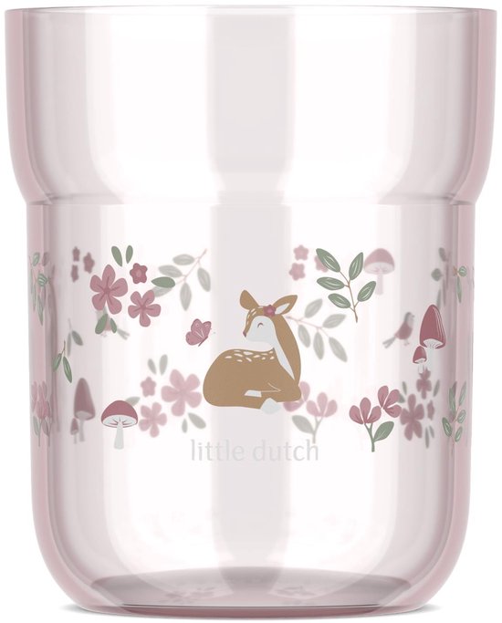 Mepal Mio Kinderbeker Little Dutch - 250 ml - Makkelijk vast te houden - Kinderservies - Fairy Garden