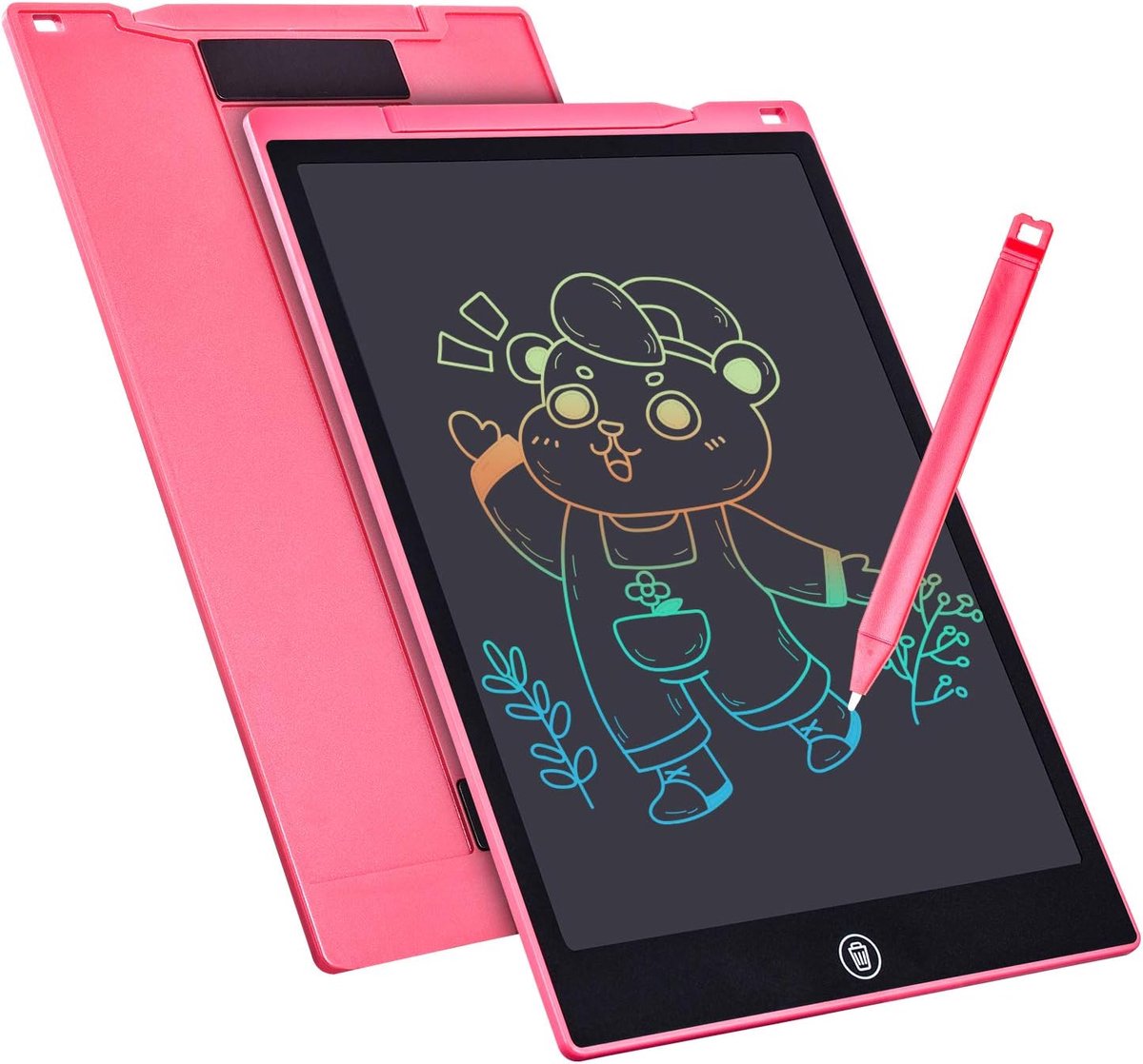 Kleurrijk 12 inch LCD Schrijfbord - Digitale Tekenpad voor Kinderen van 3 tot 12 Jaar