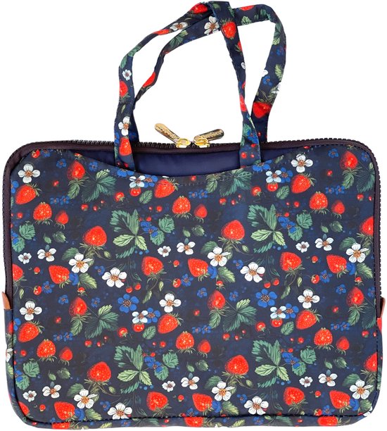 Yumbox Poche isolerende hoes met handgrepen - Strawberry Fields — afbeelding 2