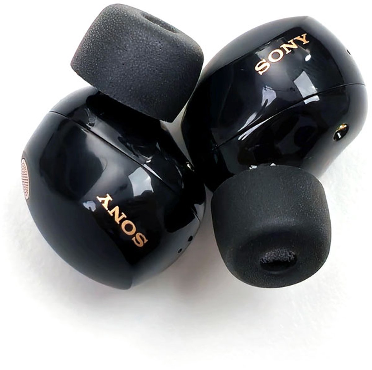 Foam eartips geschikt voor Sony WF-1000XM5 - 6× Small - memory foam opzet oortjes - foamigo® – foto 2