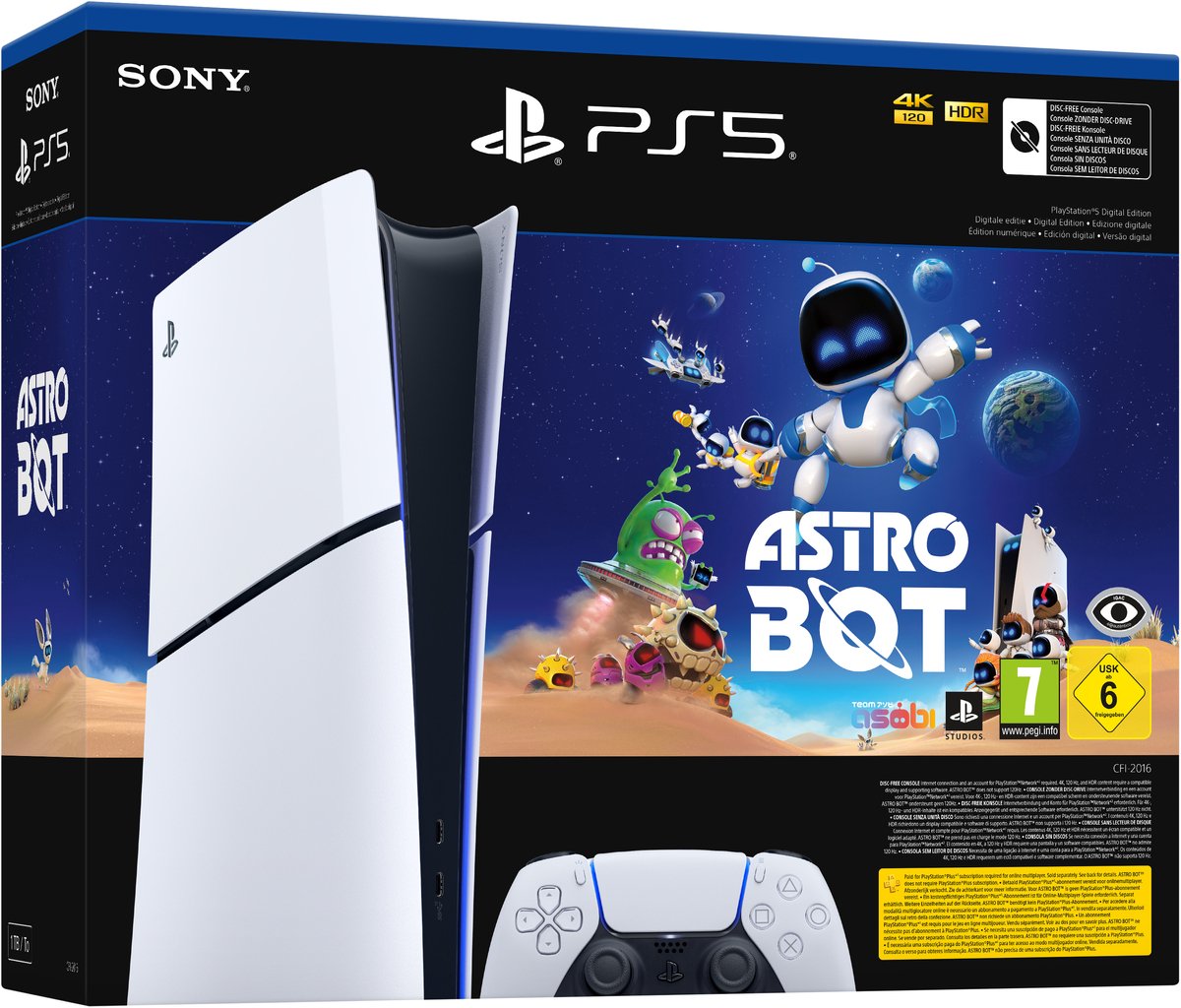 PlayStation 5 - Digital Edition - Slim | bol