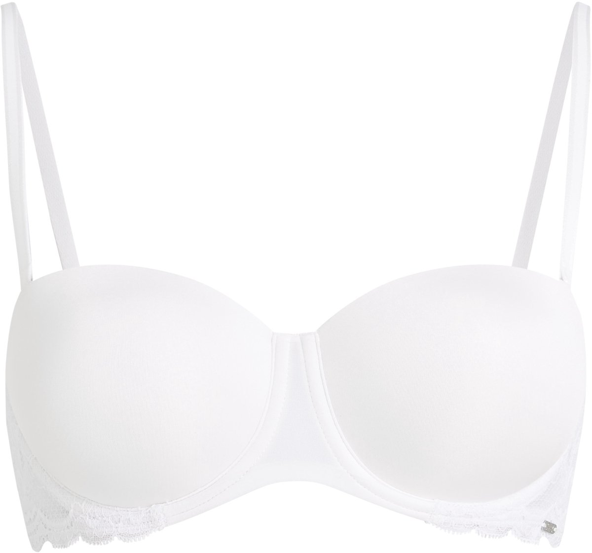 Hunkemöller Voorgevormde BH Angie balcony fit - wit white