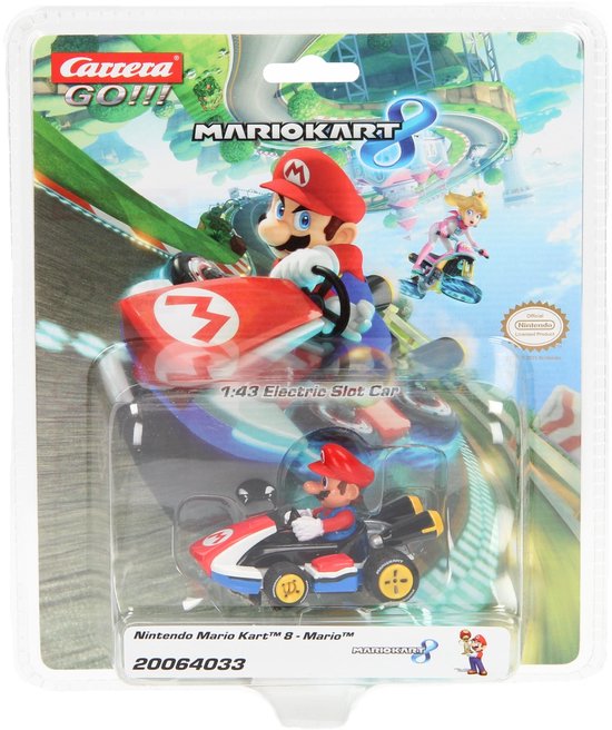 Carrera Go!!! Speelgoedvoertuig - GO!!! Nintendo Mario Kart 8 - Mario in Kart auto van Carrera — afbeelding 3