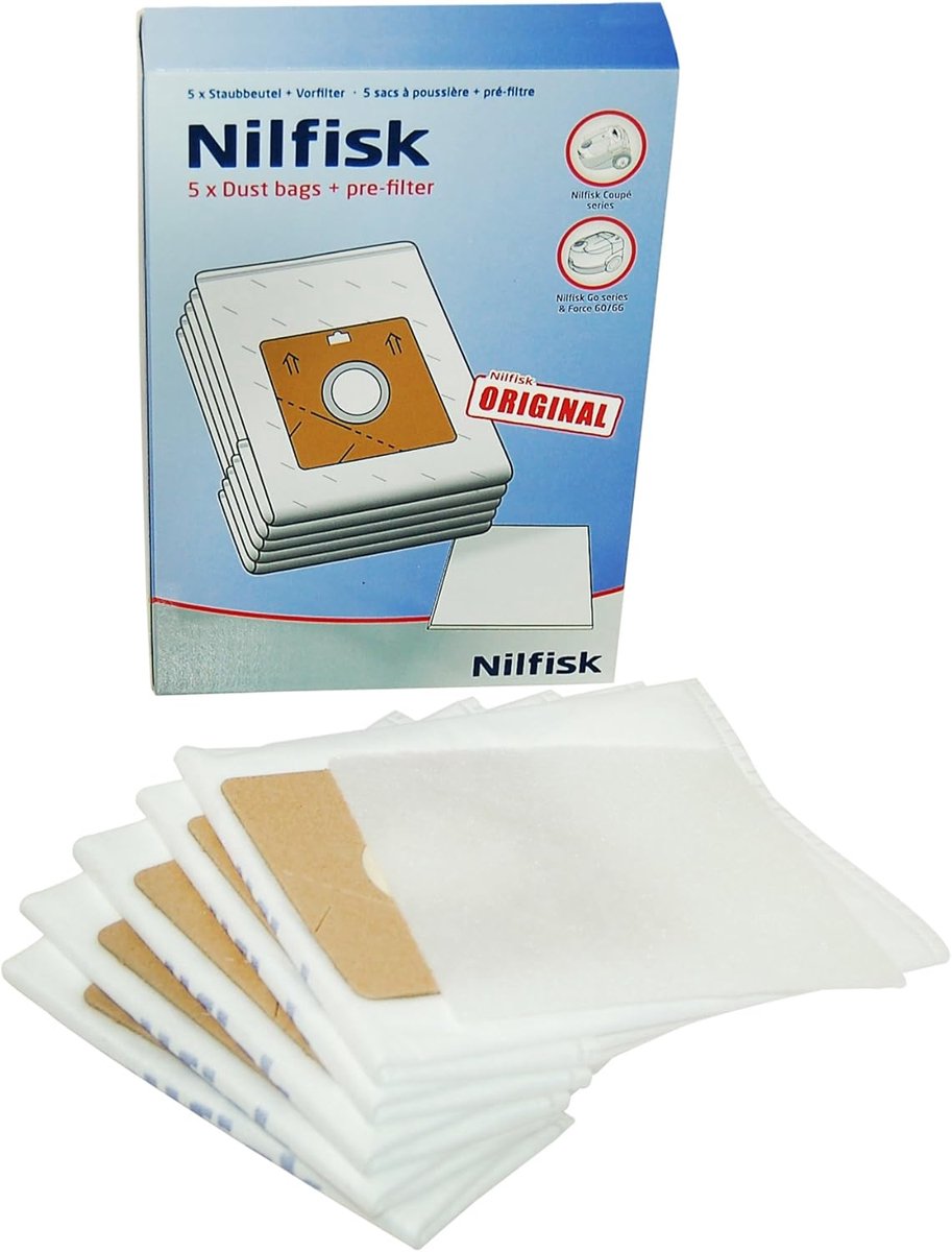 Stofzuigerzakken voor Nilfisk stofzuigers