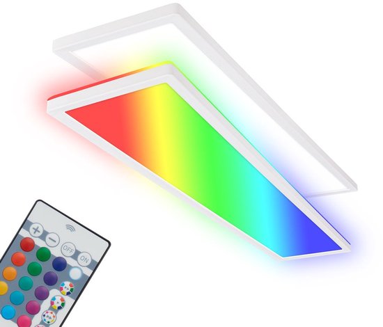 BRILONER Leuchten - plafondlamp, plafondlamp 6 lampen, draaibare armen, max. 60 watt, excl. lampen, zwart-mat-goud