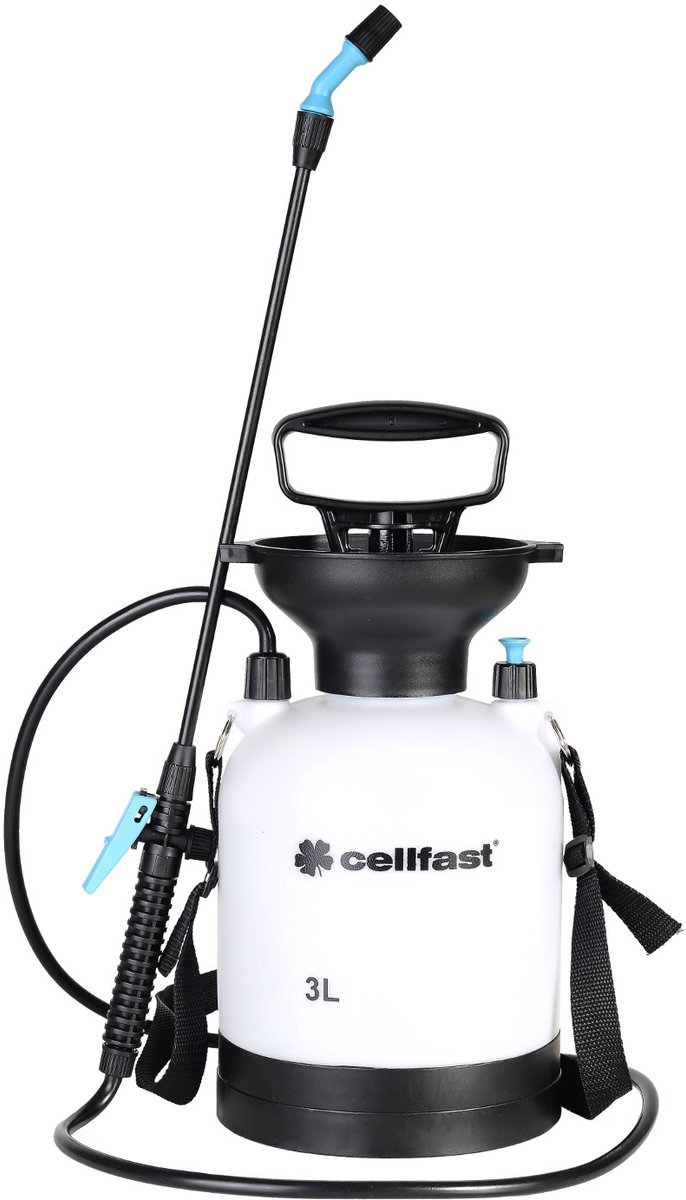 Celfast drukspuit, handbediend, capaciteit 3l, lans, 42-216