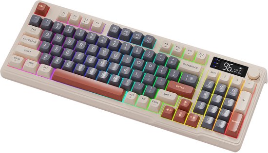XINMENG RF-68MINI Draadloos Mechanisch Toetsenbord - 68Keys