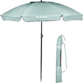 Bol.com Strandparasol - Zeer sterk bescherming tegen wind en UV UPF 50+ watergroen aanbieding