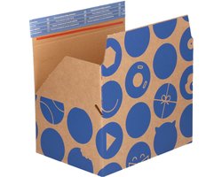 25x Bol.com verzenddozen 220 x 160 x 100 mm