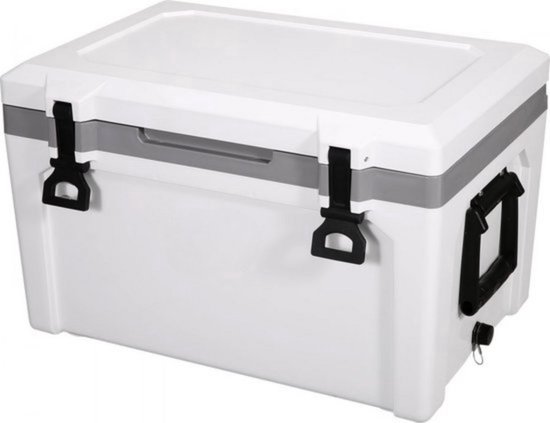 Koelbox 57L - Frigo Vriezer - Koelkast - Draagbare frigobox - Camping - Isolerend - Ruimte voor 50 blikes van Merkloos — afbeelding 4