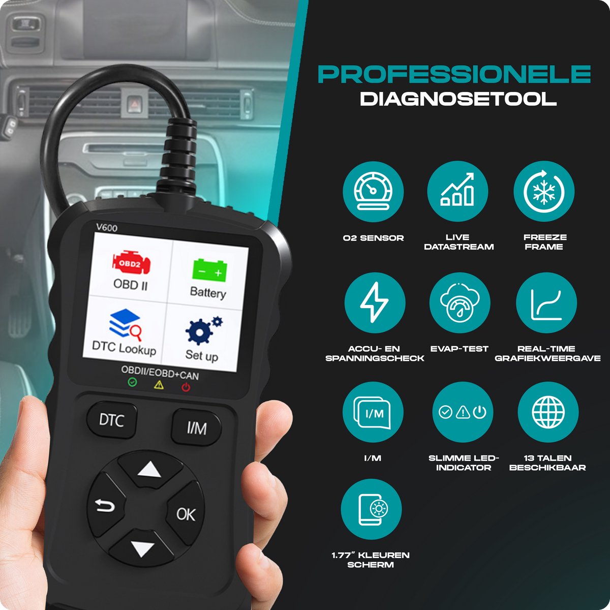 Carsweep OBD2 Scanner thumbnail 2