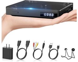 DVD Speler met HDMI - Haarscherpe Beeldkwaliteit - Geschikt voor Moderne TV’s - Compact en Gebruiksvriendelijk Design - Voor Films, Series en Muziek - Betrouwbare Entertainmentoplossing voor Thuis