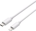 Witte USB-C naar Lightning kabel