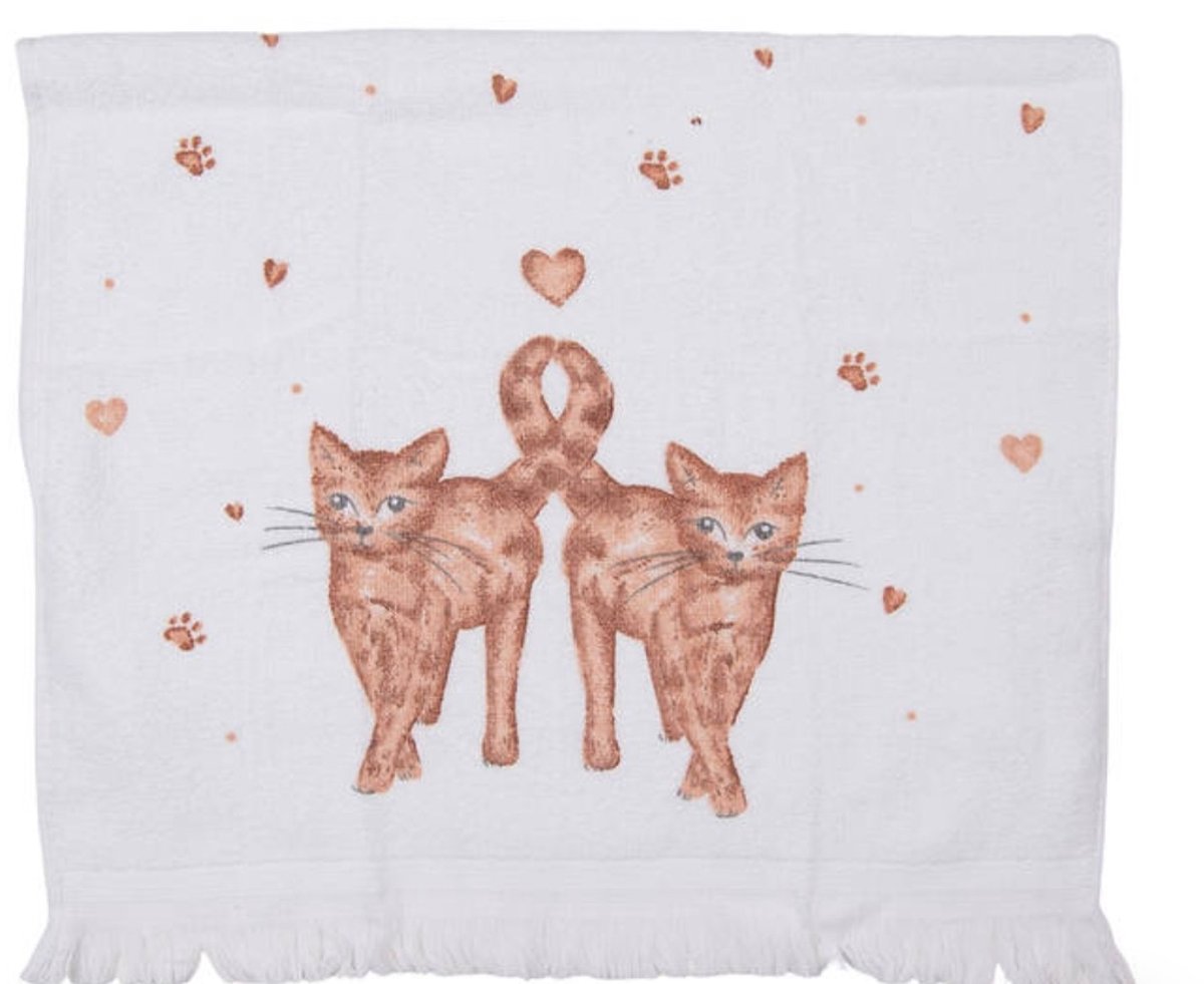 Katdootje - Gastendoekje - Verliefde katten - Rode katten