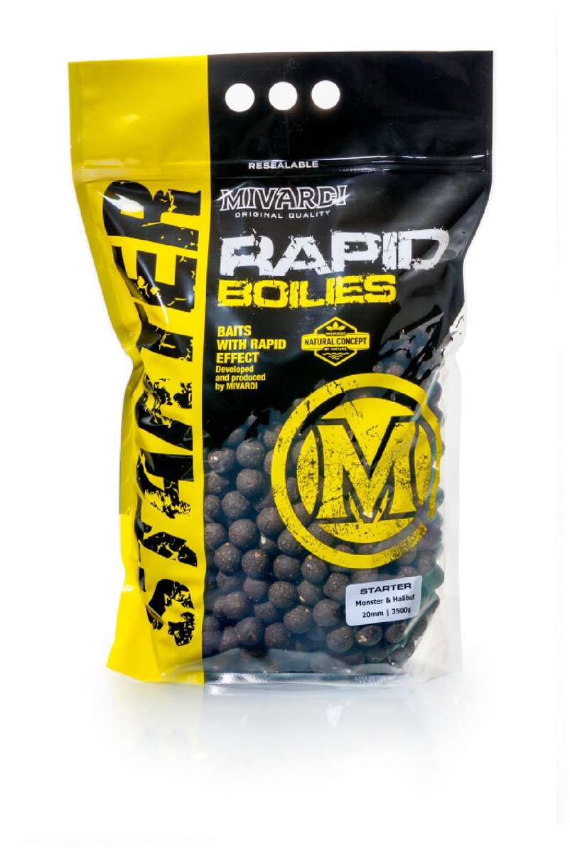 Mivardi Rapid Boilies Monster & Halibut 20mm 3.5kg