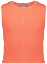 Haut d'été Geisha pour filles - côtelé court - orange