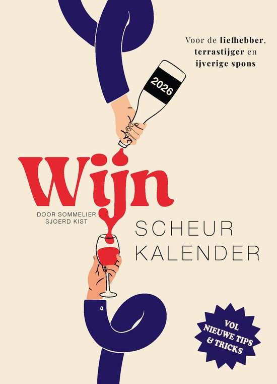 De wijn scheurkalender - 2026