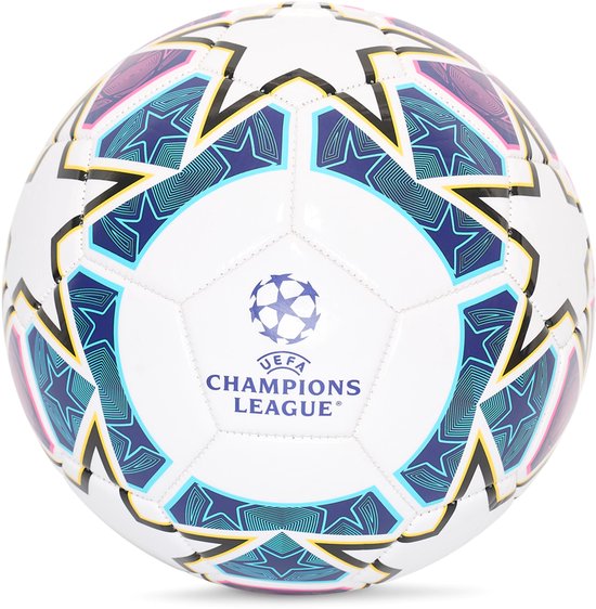 Champions League Stars Voetbal - Maat 5 - Buitenspeelgoed - 100% PVC - Sport & Spel - Kinderen