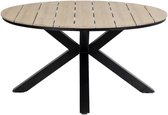 Ronde tuintafel Cyprus ø150cm | Wood | Polywood & Aluminium