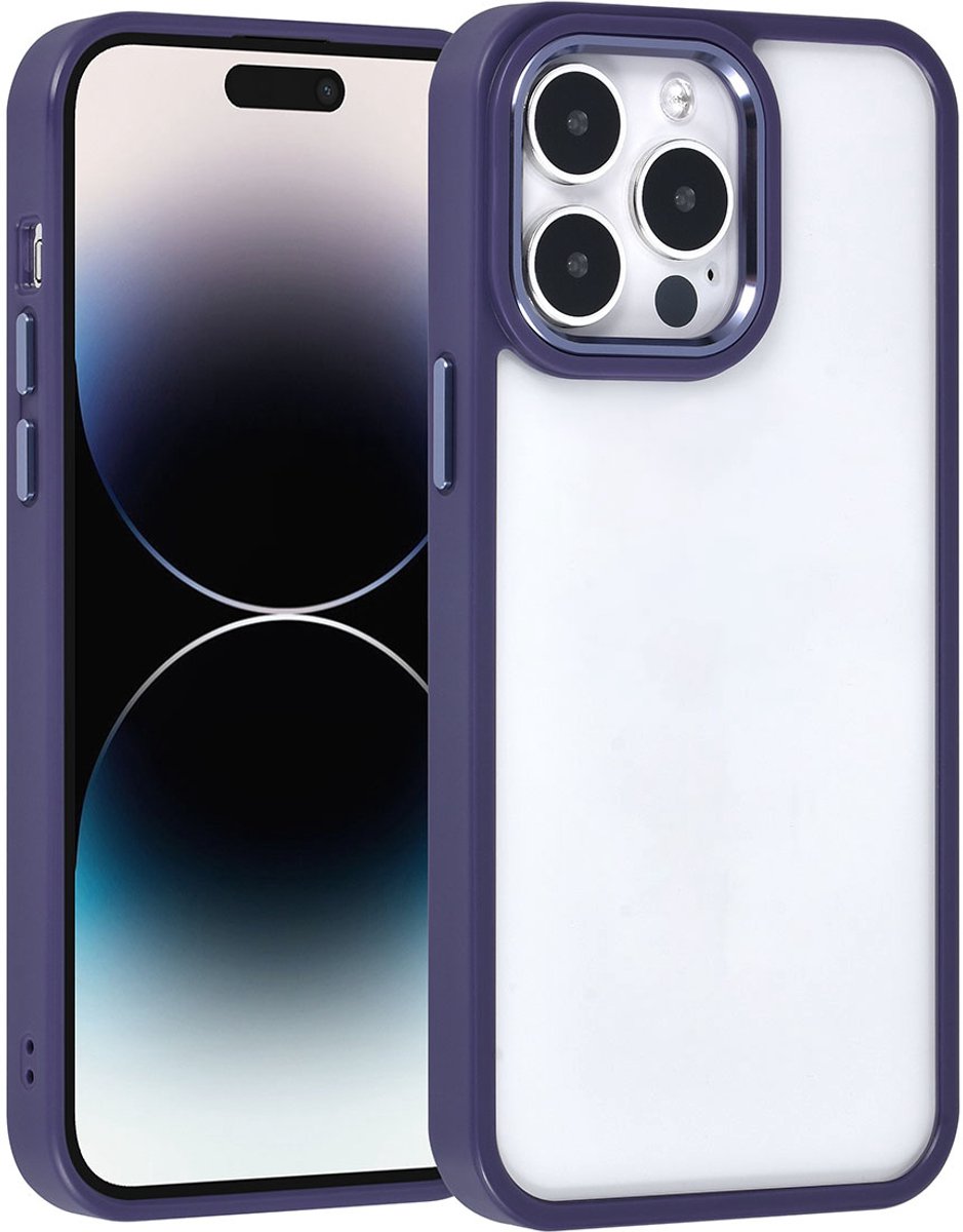 UNIQ Accessory iPhone 14 Pro Max Backcover hoesje - Paars