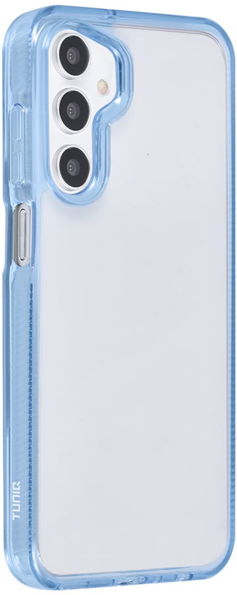 TUNIQ Back cover - Galaxy A25 - Blauw - Schokabsorberend TPU - Verstevigde Randen
