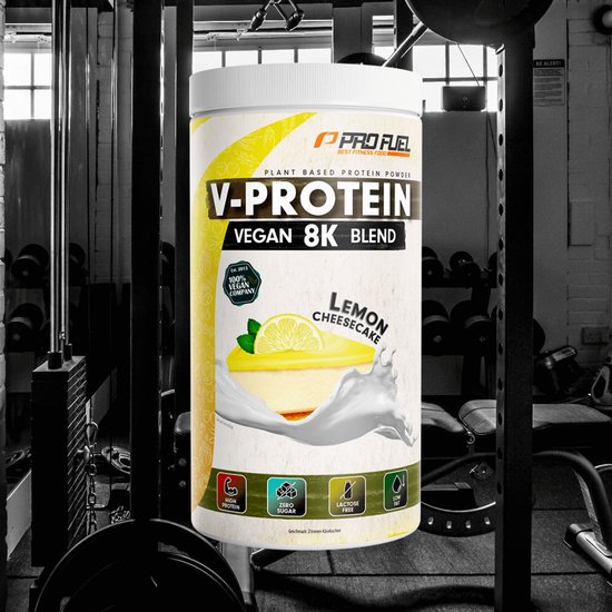 ProFuel V-Protein 8K Blend (750g) Lemon Cheesecake - Eiwitten - Veganistisch eiwit — afbeelding 3