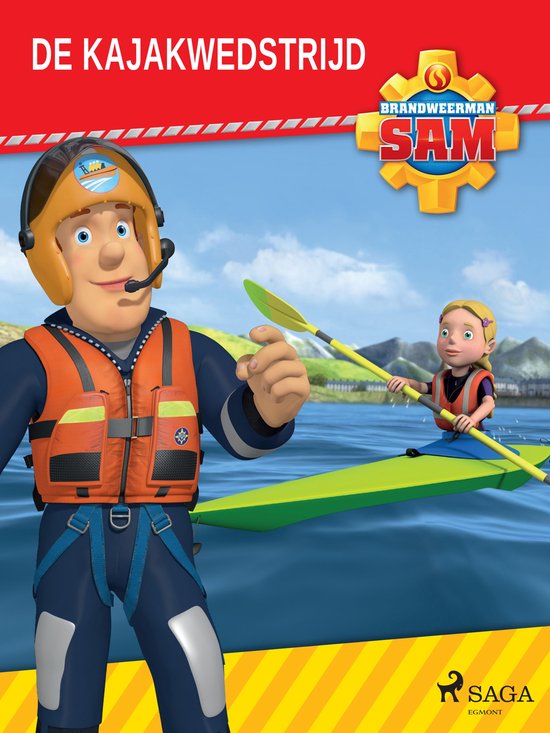 Fireman Sam - Brandweerman Sam - De kajakwedstrijd - cover