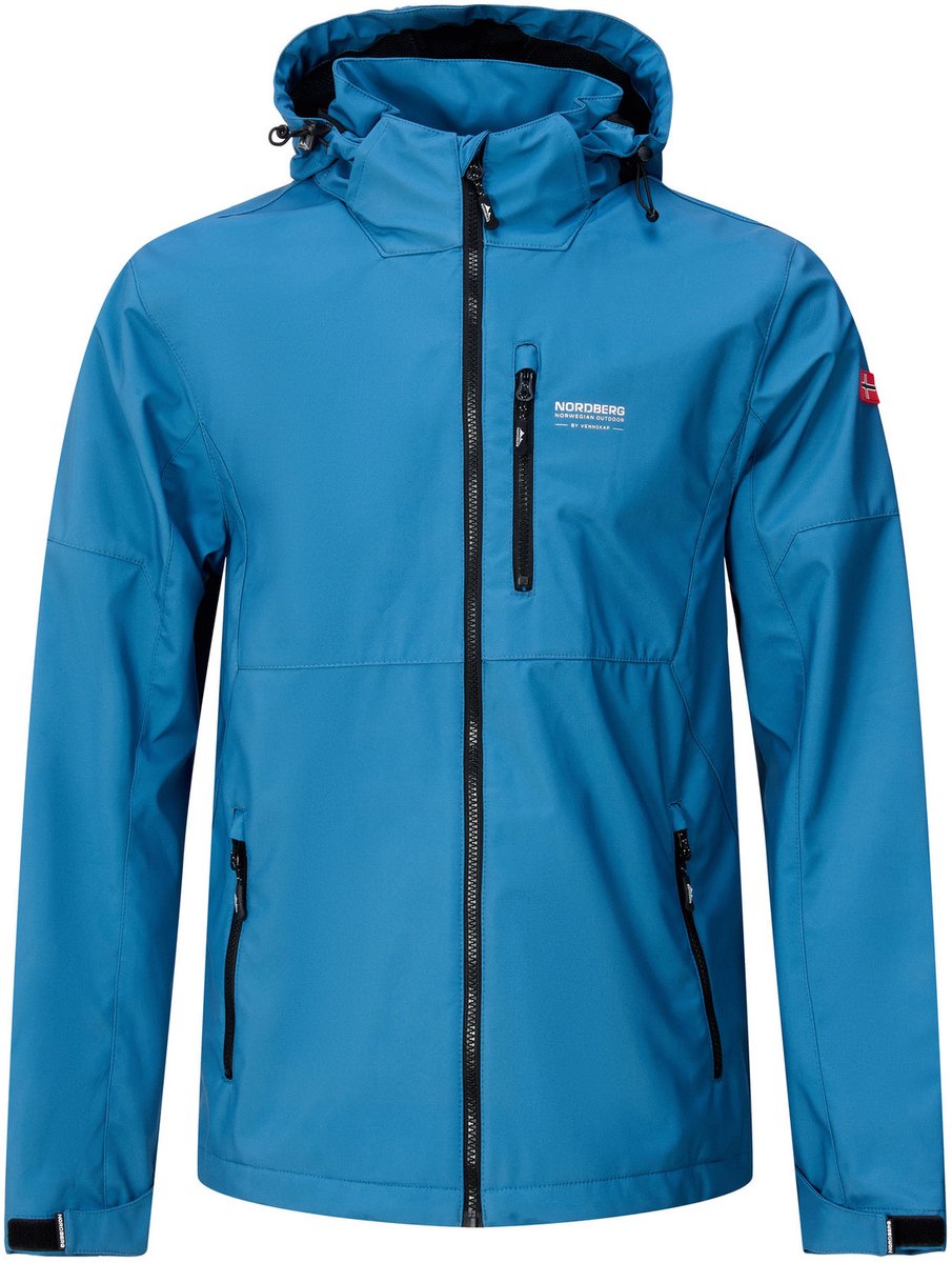 Nord Berg Softshell Dustin Heren - Vrijetijd - Lichtblauw M
