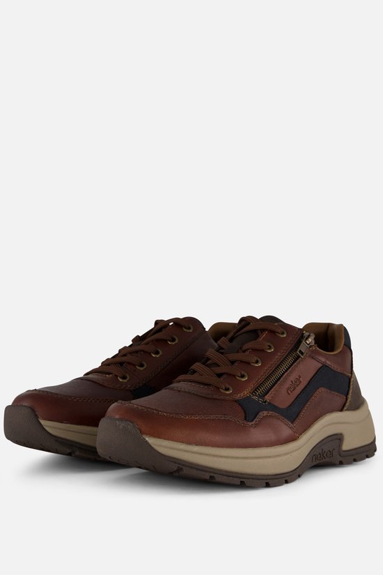 Rieker Sneakers bruin Leer - Maat 43