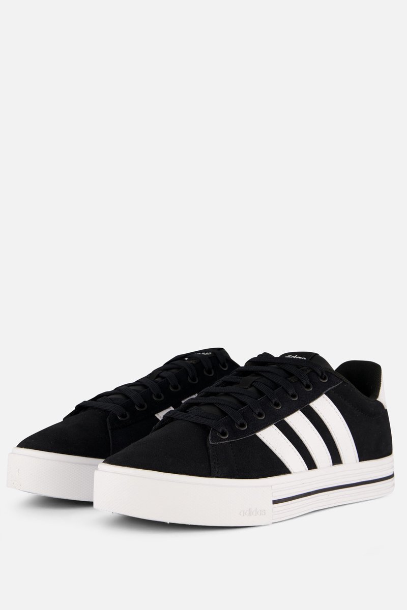 Adidas Daily 4.0 Sneakers Leer Zwart