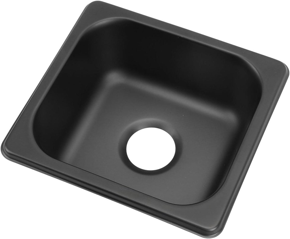 175X160X70mm Drop-in Roestvrijstalen Spoelbak met Grote Capaciteit en Efficiënte Afvoer voor Campers