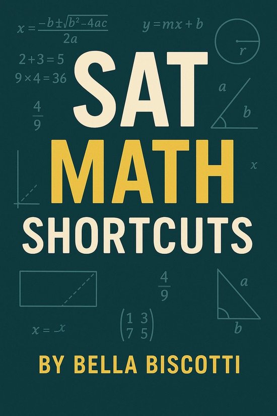 SAT Math Shortcuts (ebook), Bella Biscotti | 9798231059232 | Boeken | bol