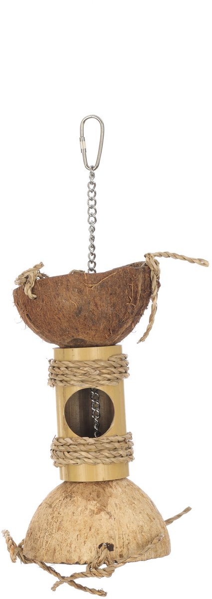 Adori Bamboo Explorer - Vogelspeelgoed - 41x11x11 cm Multi-Color