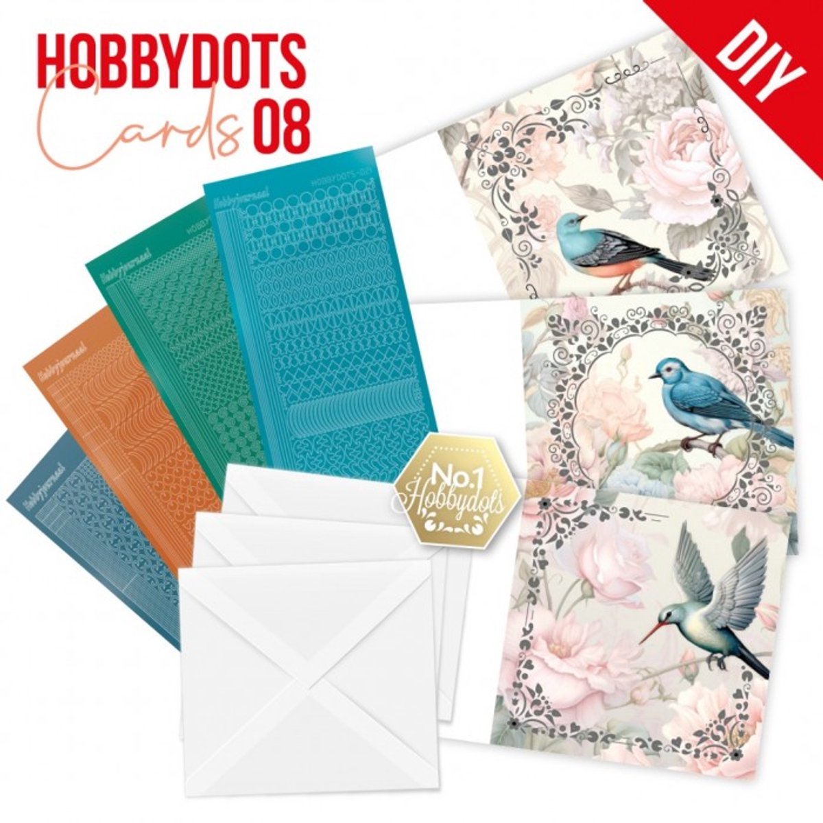 Hobbydots Cards Nr. 08 Birds