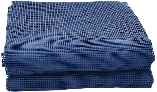 vidaXL - Tenttapijt - Blauw - 250 - x - 250 - cm - Polyester van Merkloos — afbeelding 5