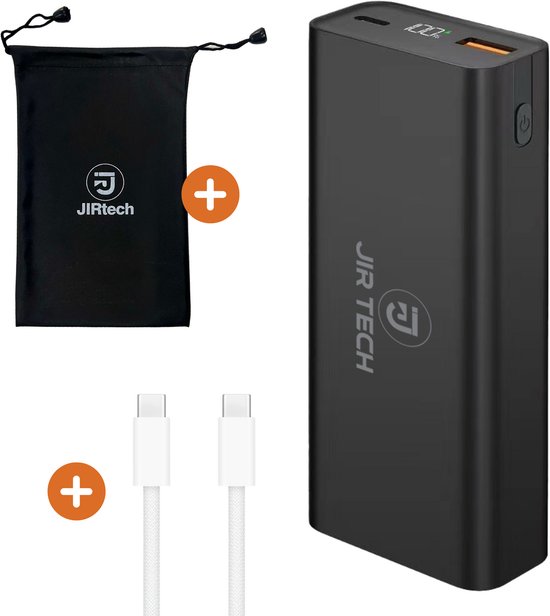 JIR Powerbank 10000 mAh met Snelladen (EAN: ...5756) - JIR - €34,95