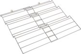 Metaltex - X-pand - Range-épices extensible pour tiroir ou placard - Argenté - 26 à 51 cm de largeur