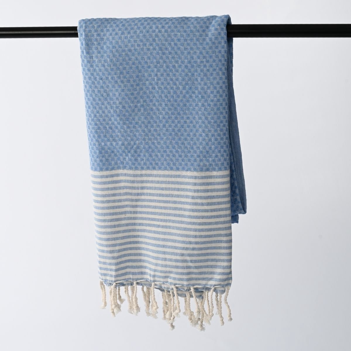 Take a Towel Hamamdoek - Fouta - 90 x 170 cm - Donkerblauw - 100% katoen - Giftbox