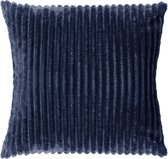 Dutch Decor MART - Sierkussen 45x45 cm - Insignia Blue - Blauw - Coussin intérieur inclus