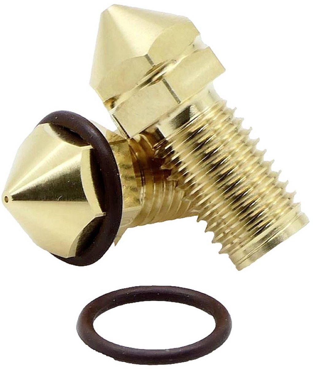 FabConstruct FabConstruct Nozzle Brass 0,4 mm voor Ultimaker UM3, S3, S5, S5 Pro Brass Nozzle AA RN35481