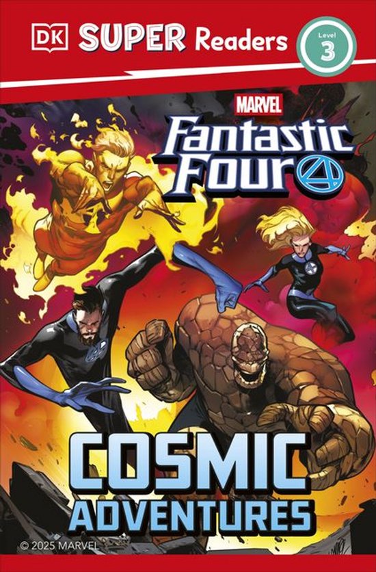 DK Super Readers 3 - DK Super Readers Level 3 Marvel Fantast ... - cover