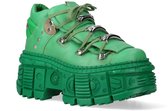 New Rock - M-106WALL-C9 Plateau Laarzen - 36 Shoes - Groen