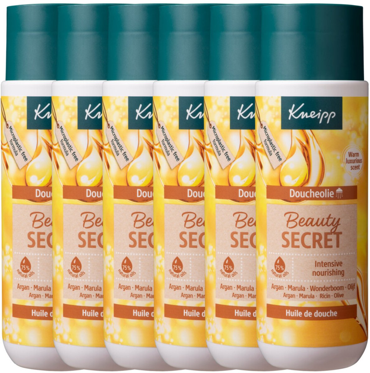 Goedkoopste 6x Kneipp Doucheolie Beauty Secret 200 ml